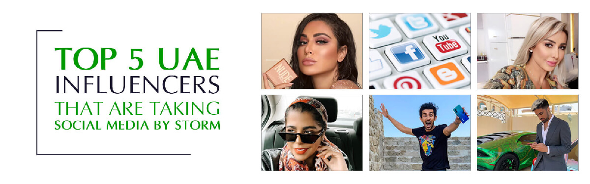 Top 5 UAE Influencers Taking Social Media by Storm